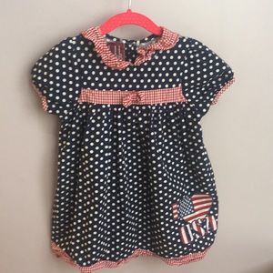 5/$20 Polka dot USA dress
